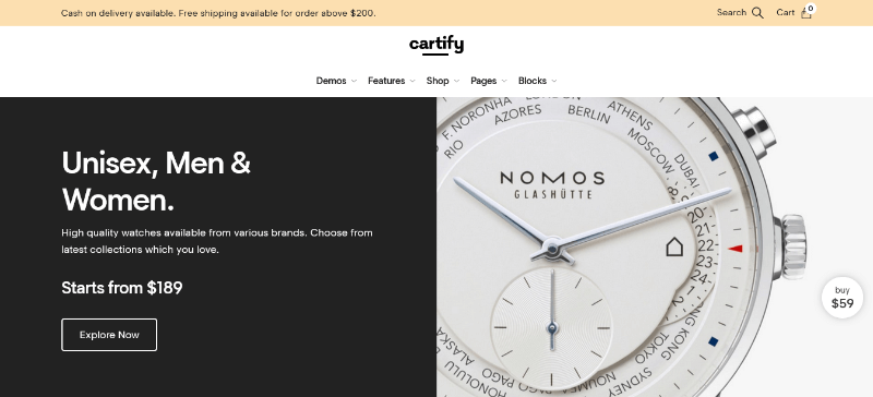 LuxTime: A Premium Clock Shop WordPress Template